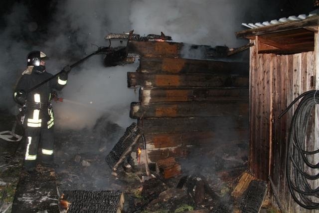 Пожарно-спасательные подразделения привлекались для ликвидации пожара в Олонецком районе.